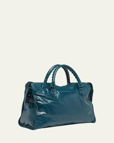 Balenciaga Le City Medium Leather Tote Bag | Thumbnail 3 Balenciaga Le City Medium Leather Tote Bag | Thumbnail 3