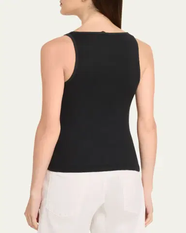 ALL THREE Claire Ribbed Tank Top | Thumbnail 3 ALL THREE Claire Ribbed Tank Top | Thumbnail 3