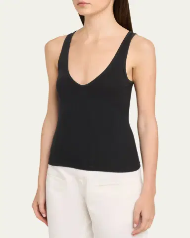 ALL THREE Claire Ribbed Tank Top | Thumbnail 4 ALL THREE Claire Ribbed Tank Top | Thumbnail 4