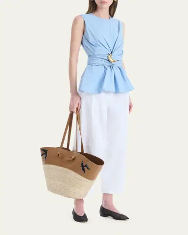 Altuzarra Tizzy Gathered Sleeveless Top | Thumbnail 2 Altuzarra Tizzy Gathered Sleeveless Top | Thumbnail 2