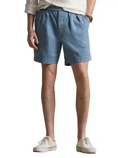 Polo Ralph Lauren Men's Rustic Cotton Twill Shorts - Les Fades | Thumbnail 3 Polo Ralph Lauren Men's Rustic Cotton Twill Shorts - Les Fades | Thumbnail 3