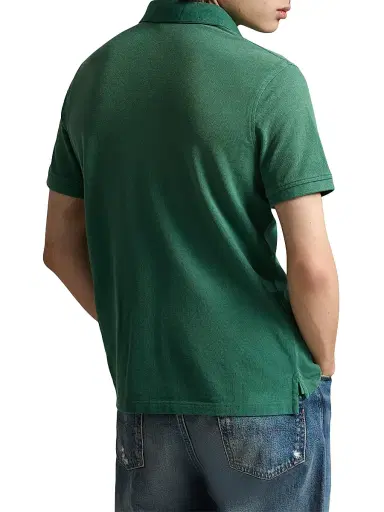 Polo Ralph Lauren Men's Artisan Cotton Mesh Polo Shirt | Thumbnail 4 Polo Ralph Lauren Men's Artisan Cotton Mesh Polo Shirt | Thumbnail 4