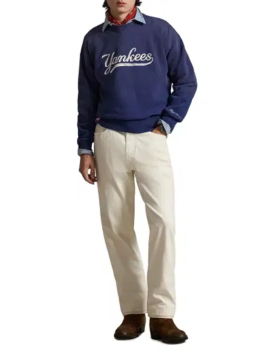 Polo Ralph Lauren Men's Yankees Vintage Fleece Crewneck Sweatshirt | Thumbnail 2 Polo Ralph Lauren Men's Yankees Vintage Fleece Crewneck Sweatshirt | Thumbnail 2