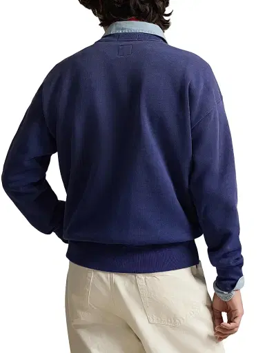 Polo Ralph Lauren Men's Yankees Vintage Fleece Crewneck Sweatshirt | Thumbnail 4 Polo Ralph Lauren Men's Yankees Vintage Fleece Crewneck Sweatshirt | Thumbnail 4