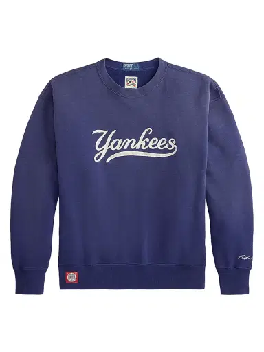 Polo Ralph Lauren Men's Yankees Vintage Fleece Crewneck Sweatshirt | Thumbnail 1 Polo Ralph Lauren Men's Yankees Vintage Fleece Crewneck Sweatshirt | Thumbnail 1