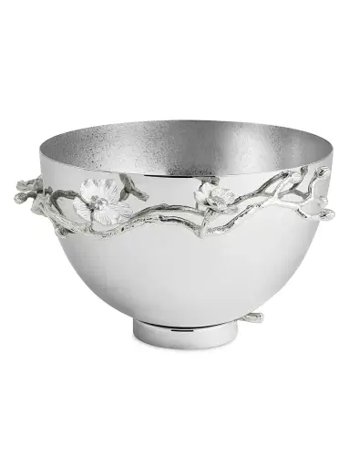 Michael Aram Silver Orchid Medium Bowl | Thumbnail 2 Michael Aram Silver Orchid Medium Bowl | Thumbnail 2