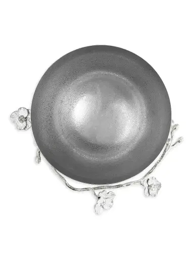 Michael Aram Silver Orchid Medium Bowl | Thumbnail 6 Michael Aram Silver Orchid Medium Bowl | Thumbnail 6