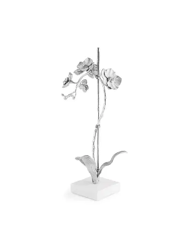 Michael Aram Silver Orchid Stem Small Sculpture | Thumbnail 2 Michael Aram Silver Orchid Stem Small Sculpture | Thumbnail 2