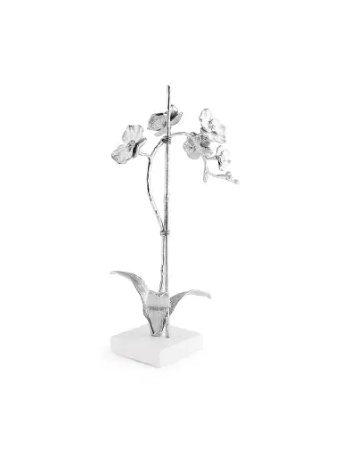 Michael Aram Silver Orchid Stem Small Sculpture | Thumbnail 3 Michael Aram Silver Orchid Stem Small Sculpture | Thumbnail 3
