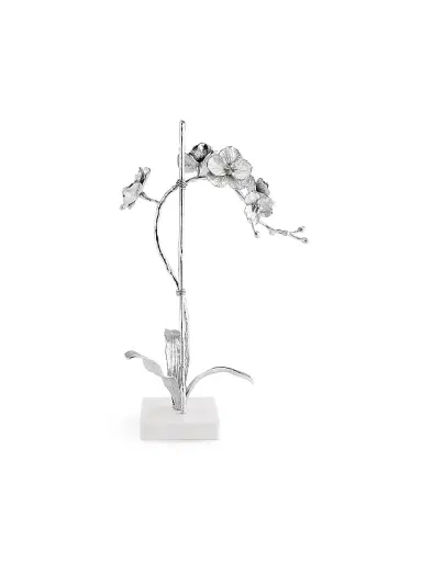 Michael Aram Silver Orchid Stem Small Sculpture | Thumbnail 4 Michael Aram Silver Orchid Stem Small Sculpture | Thumbnail 4
