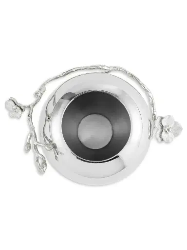 Michael Aram Silver Orchid Rose Bowl | Thumbnail 4 Michael Aram Silver Orchid Rose Bowl | Thumbnail 4