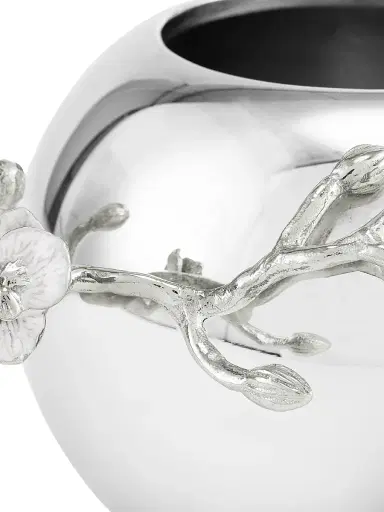 Michael Aram Silver Orchid Rose Bowl | Thumbnail 5 Michael Aram Silver Orchid Rose Bowl | Thumbnail 5