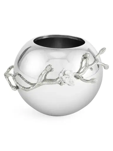 Michael Aram Silver Orchid Rose Bowl | Thumbnail 1 Michael Aram Silver Orchid Rose Bowl | Thumbnail 1