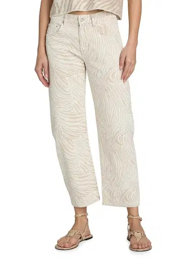 Le Jean Women's Nomad Ankle Jeans - Zebra - Size 31 | Thumbnail 3 Le Jean Women's Nomad Ankle Jeans - Zebra - Size 31 | Thumbnail 3