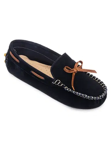 Elephantito Baby Boy's Leather Driving Loafers - Suede Blue 6 (Child) | Thumbnail 1 Elephantito Baby Boy's Leather Driving Loafers - Suede Blue 6 (Child) | Thumbnail 1