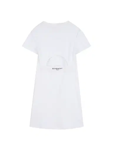Givenchy Little Girl's & Girl's Stretch-Cotton T-Shirt Dress - White | Thumbnail 2 Givenchy Little Girl's & Girl's Stretch-Cotton T-Shirt Dress - White | Thumbnail 2