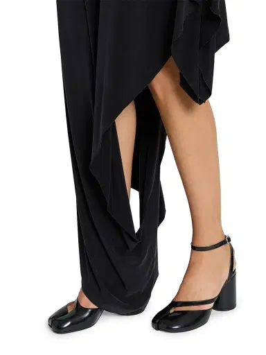 Maison Margiela Women's Asymmetric Midi-Skirt - Black - Size 10 | Thumbnail 6 Maison Margiela Women's Asymmetric Midi-Skirt - Black - Size 10 | Thumbnail 6