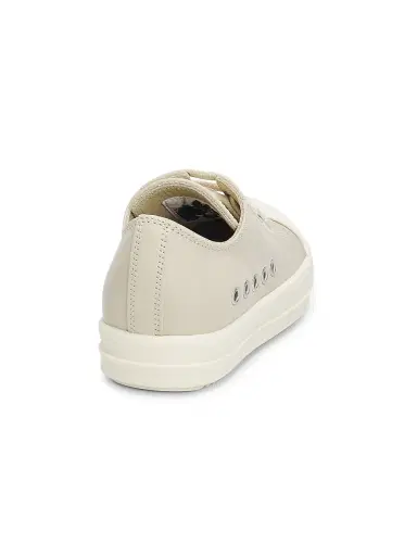 Rick Owens Little Kid's & Kid's Extreme Low Leather Sneakers - Sand 2.5 (Child) | Thumbnail 2 Rick Owens Little Kid's & Kid's Extreme Low Leather Sneakers - Sand 2.5 (Child) | Thumbnail 2