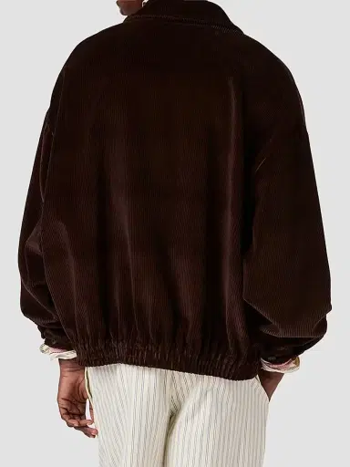 Miu Miu Women's Corduroy Blouson Jacket - Brown - Size 8 | Thumbnail 3 Miu Miu Women's Corduroy Blouson Jacket - Brown - Size 8 | Thumbnail 3