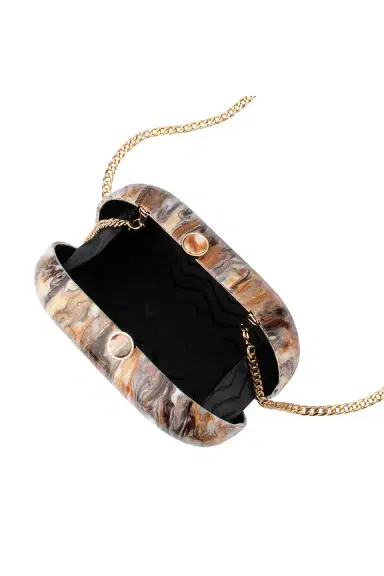 olga berg Maeve Marble Clutch | Thumbnail 5 olga berg Maeve Marble Clutch | Thumbnail 5