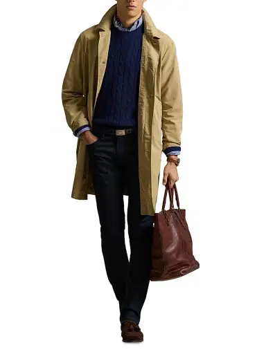 Polo Ralph Lauren Men's Single-Breasted Car Coat | Thumbnail 2 Polo Ralph Lauren Men's Single-Breasted Car Coat | Thumbnail 2