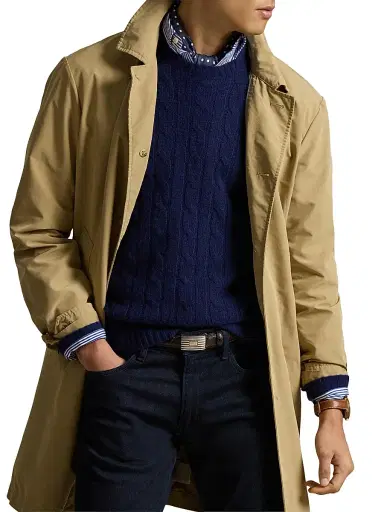Polo Ralph Lauren Men's Single-Breasted Car Coat | Thumbnail 4 Polo Ralph Lauren Men's Single-Breasted Car Coat | Thumbnail 4