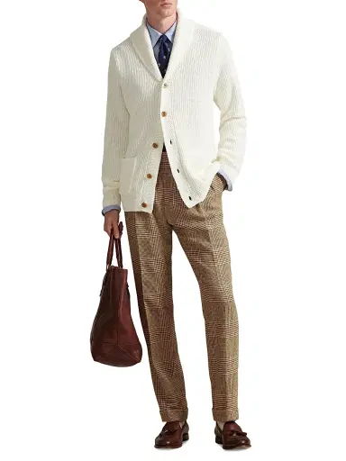 Polo Ralph Lauren Men's Cotton-Knit Cardigan | Thumbnail 2 Polo Ralph Lauren Men's Cotton-Knit Cardigan | Thumbnail 2
