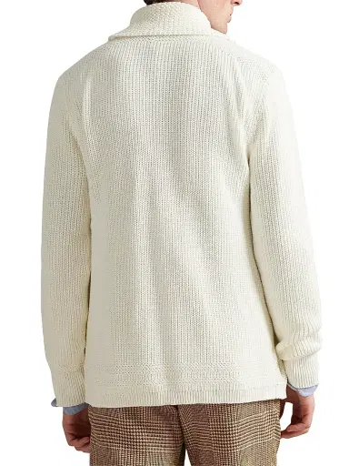 Polo Ralph Lauren Men's Cotton-Knit Cardigan | Thumbnail 4 Polo Ralph Lauren Men's Cotton-Knit Cardigan | Thumbnail 4