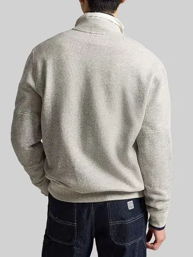 Polo Ralph Lauren Men's Yankees Vintage Fleece Bomber Jacket | Thumbnail 3 Polo Ralph Lauren Men's Yankees Vintage Fleece Bomber Jacket | Thumbnail 3
