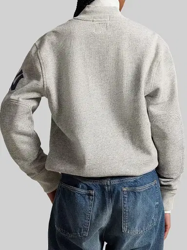 Polo Ralph Lauren Men's Yankees Vintage Fleece Bomber Jacket | Thumbnail 5 Polo Ralph Lauren Men's Yankees Vintage Fleece Bomber Jacket | Thumbnail 5
