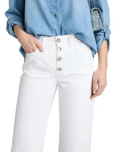 L'Agence Women's Liora High-Rise Button Fly Stovepipe Jeans | Thumbnail 6 L'Agence Women's Liora High-Rise Button Fly Stovepipe Jeans | Thumbnail 6