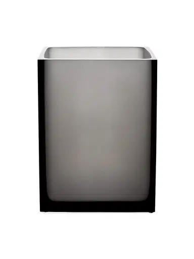 Jonathan Adler Hollywood Acrylic Wastebasket - Smoke | Thumbnail 2 Jonathan Adler Hollywood Acrylic Wastebasket - Smoke | Thumbnail 2