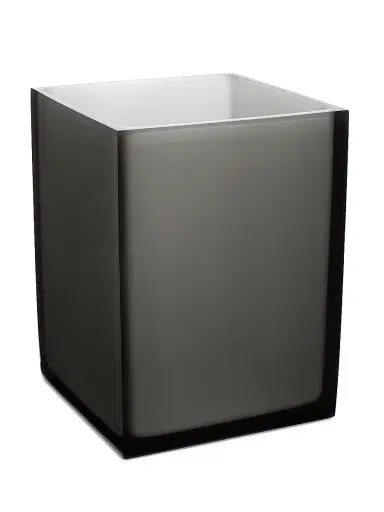 Jonathan Adler Hollywood Acrylic Wastebasket - Smoke | Thumbnail 1 Jonathan Adler Hollywood Acrylic Wastebasket - Smoke | Thumbnail 1