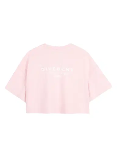 Givenchy Little Girl's & Girl's Cotton Logo Crewneck T-Shirt - Marshmallow | Thumbnail 2 Givenchy Little Girl's & Girl's Cotton Logo Crewneck T-Shirt - Marshmallow | Thumbnail 2