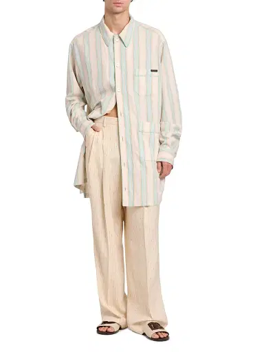 Dolce & Gabbana Men's Tela Striped Shirt - Rigato | Thumbnail 2 Dolce & Gabbana Men's Tela Striped Shirt - Rigato | Thumbnail 2