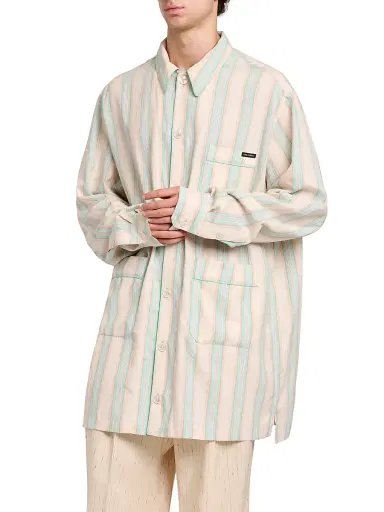 Dolce & Gabbana Men's Tela Striped Shirt - Rigato | Thumbnail 4 Dolce & Gabbana Men's Tela Striped Shirt - Rigato | Thumbnail 4