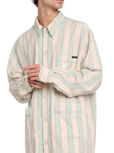 Dolce & Gabbana Men's Tela Striped Shirt - Rigato | Thumbnail 6 Dolce & Gabbana Men's Tela Striped Shirt - Rigato | Thumbnail 6