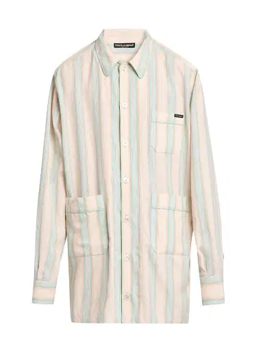 Dolce & Gabbana Men's Tela Striped Shirt - Rigato | Thumbnail 1 Dolce & Gabbana Men's Tela Striped Shirt - Rigato | Thumbnail 1