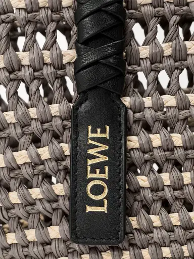 Loewe Women's x Paula's Ibiza Braided Raffia Basket Bag - Khaki Natural | Thumbnail 7 Loewe Women's x Paula's Ibiza Braided Raffia Basket Bag - Khaki Natural | Thumbnail 7