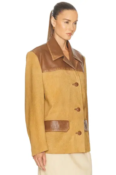 Miu Miu Scamosciato Jacket | Thumbnail 2 Miu Miu Scamosciato Jacket | Thumbnail 2