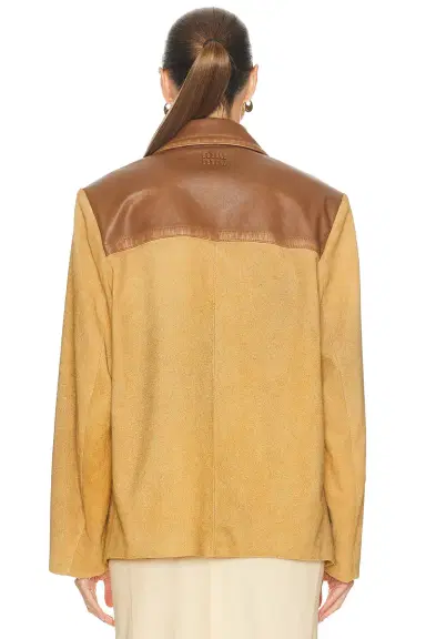 Miu Miu Scamosciato Jacket | Thumbnail 3 Miu Miu Scamosciato Jacket | Thumbnail 3