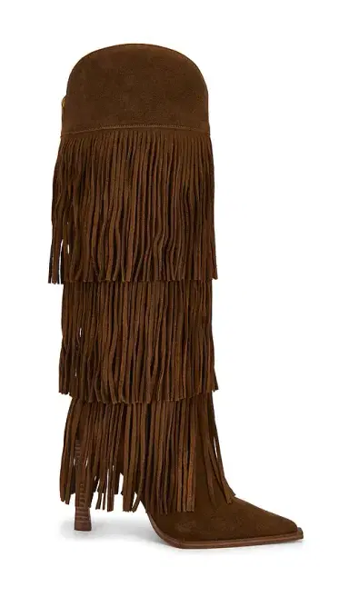 Steve Madden Kinzee Fringe Boots | Thumbnail 1 Steve Madden Kinzee Fringe Boots | Thumbnail 1