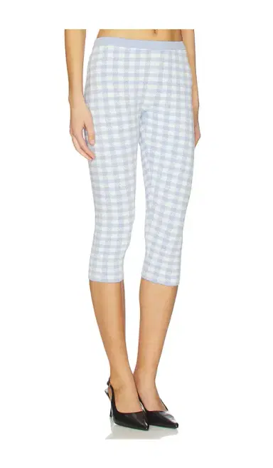525 America Betty Pull On Gingham Capri | Thumbnail 2 525 America Betty Pull On Gingham Capri | Thumbnail 2
