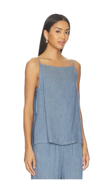 Theory Denim Apron Top | Thumbnail 2 Theory Denim Apron Top | Thumbnail 2