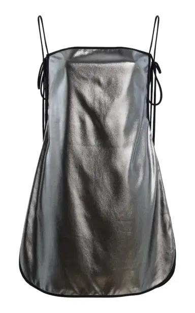 Temily Summer Bones Foiled Silk Mini Dress | Thumbnail 1 Temily Summer Bones Foiled Silk Mini Dress | Thumbnail 1