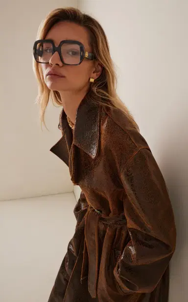 Loewe Square-Frame Acetate Glasses | Thumbnail 2 Loewe Square-Frame Acetate Glasses | Thumbnail 2