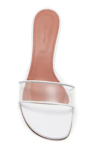 Amina Muaddi Andreea PVC Sandals | Thumbnail 3 Amina Muaddi Andreea PVC Sandals | Thumbnail 3