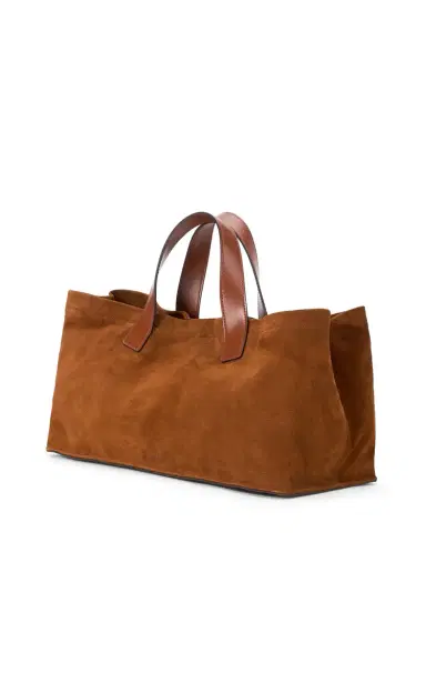 Staud Port Suede Tote Bag | Thumbnail 3 Staud Port Suede Tote Bag | Thumbnail 3