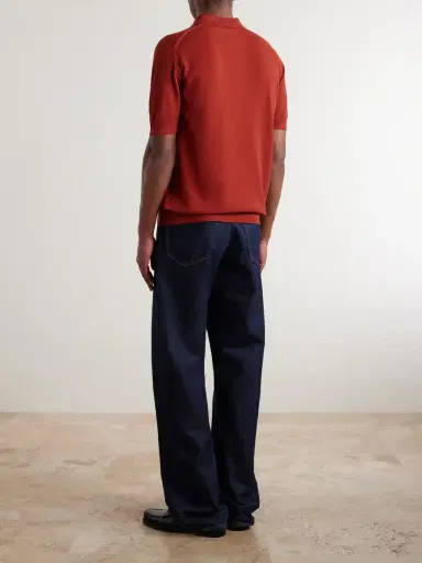 John Smedley Roth Sea Island Cotton Polo Shirt - Men | Thumbnail 4 John Smedley Roth Sea Island Cotton Polo Shirt - Men | Thumbnail 4