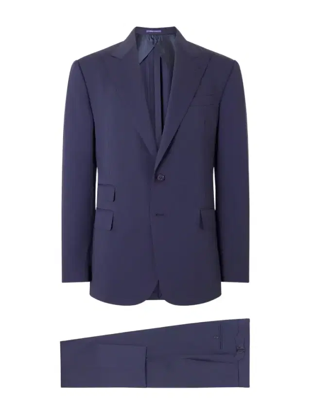 Virgin Wool Suit - Men Virgin Wool Suit - Men